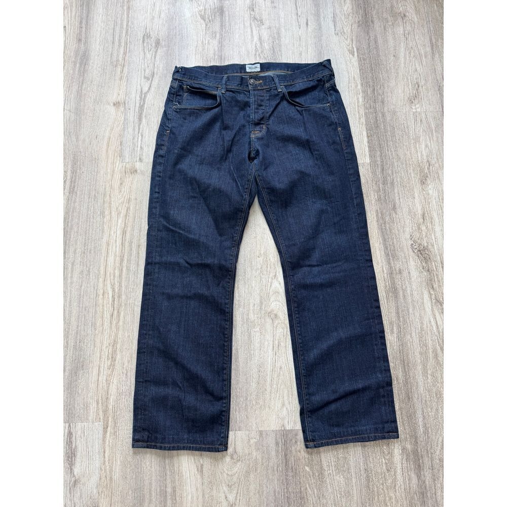 Hudson Jeans Straight‎ Leg Dark Wash Denim Everyday Casual Mens Size 34